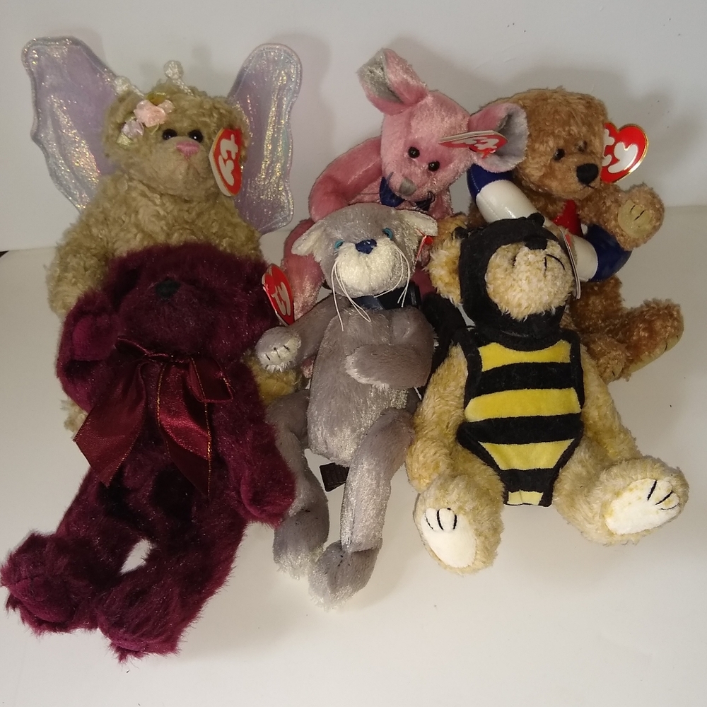 TY attic treasures beanie babies stuffed animals